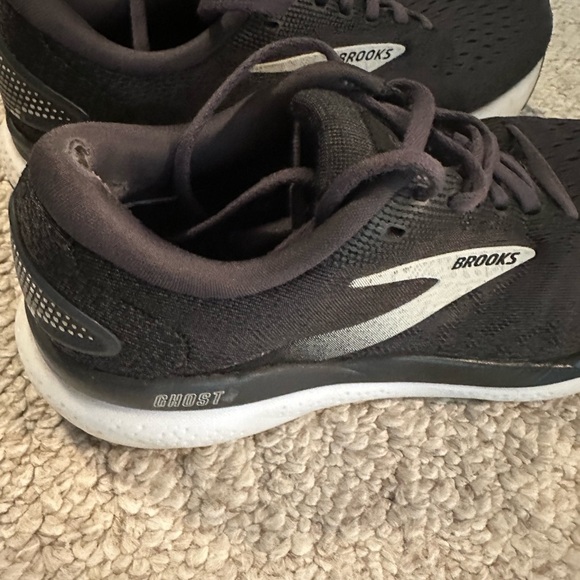 Brooks Black and Silver Athletic Shoes - Picture 3 of 5